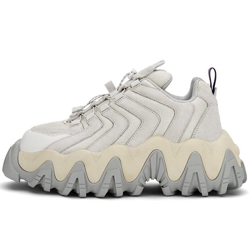 Daddy Shoes Men's Fashionable Shoes Sawtooth Thick Soled Sports Shoes - Taylor K Shop