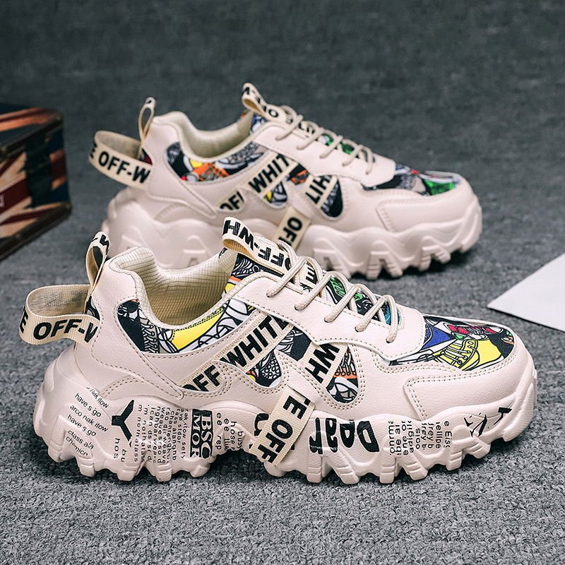 Daddy Shoes Men's Shoes Summer New Korean Breathable Sports Shoes Casual Canvas Shoes Men's Fashion Shoes - Taylor K Shop