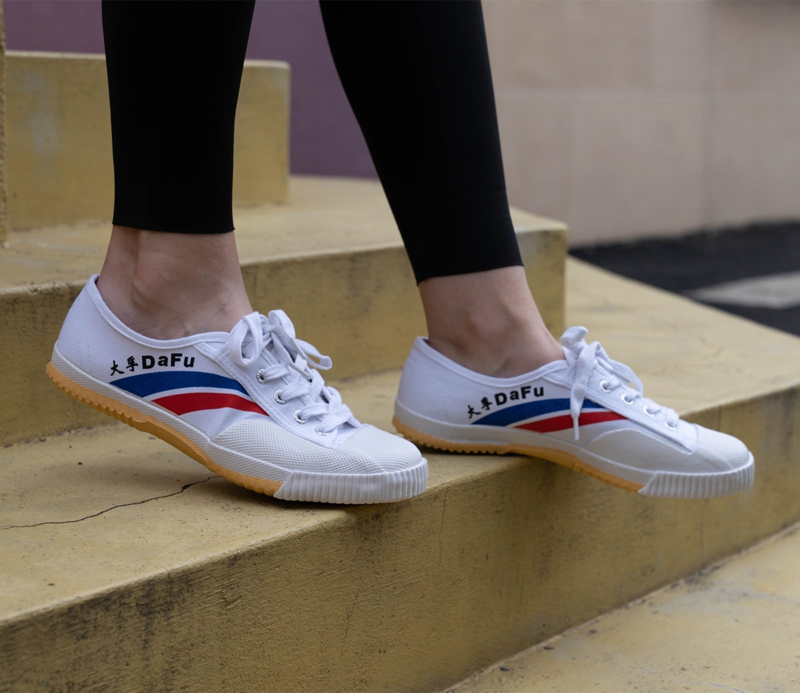 DaFu Original Parkour Shoes Kungfu Sneakers Martial Arts Shaolin Taichi Taekwondo Wushu Soft Comfortable Men Women - Taylor K Shop