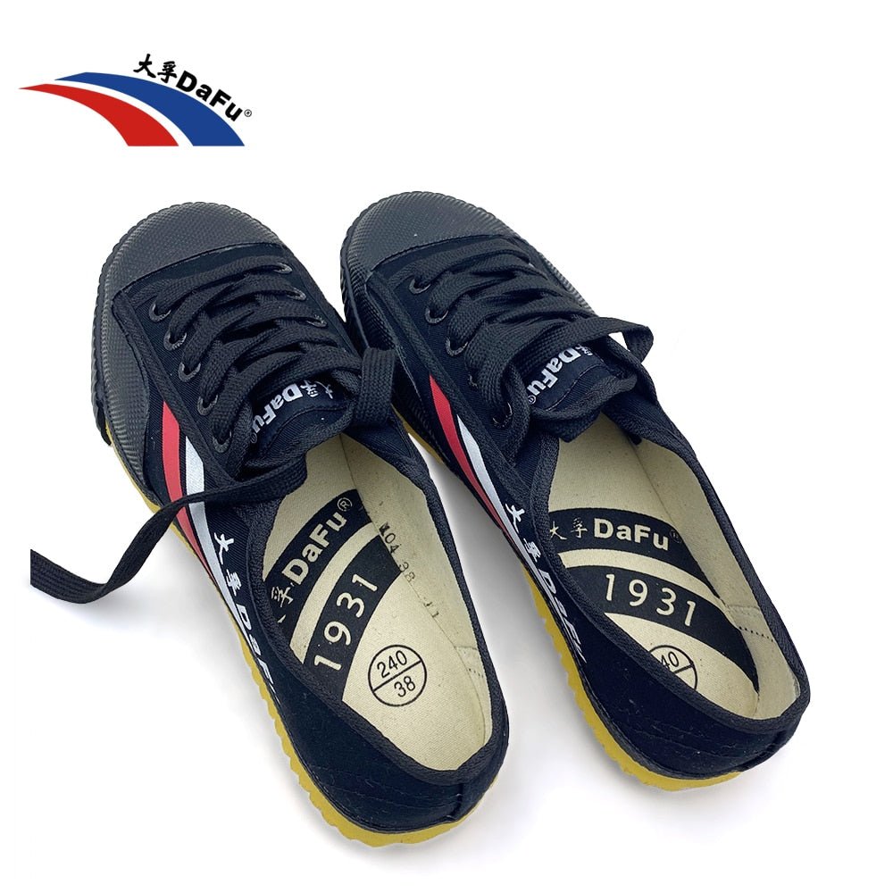 DaFu Original Parkour Shoes Kungfu Sneakers Martial Arts Shaolin Taichi Taekwondo Wushu Soft Comfortable Men Women - Taylor K Shop