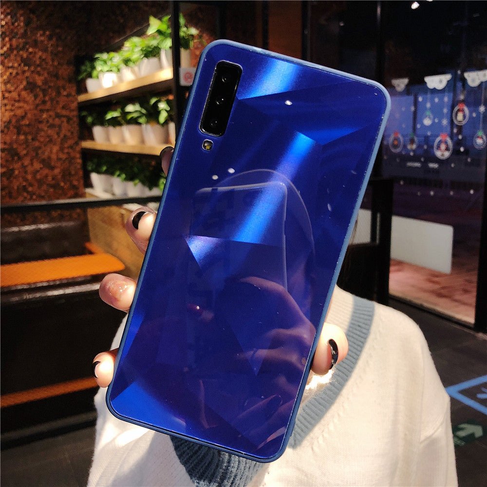 Diamond pattern rhombus mirror phone case - Taylor K Shop