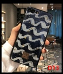 Diamond Stripe Wave Point Mobile Phone Case - Taylor K Shop