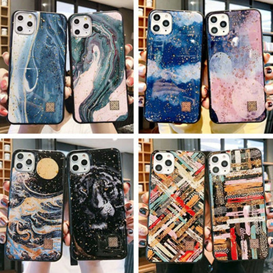 Diamond Stripe Wave Point Mobile Phone Case - Taylor K Shop