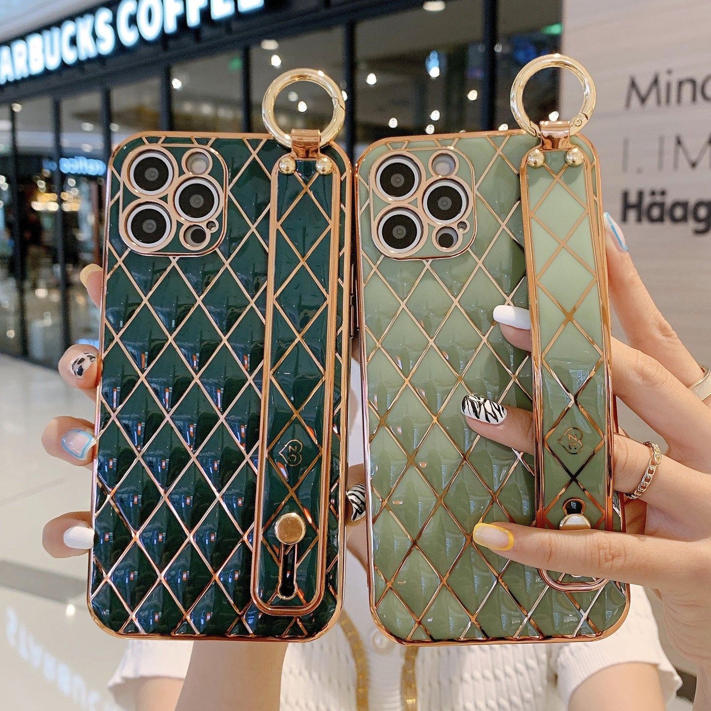 Diamond Wristband Silicone Phone Case Protection - Taylor K Shop