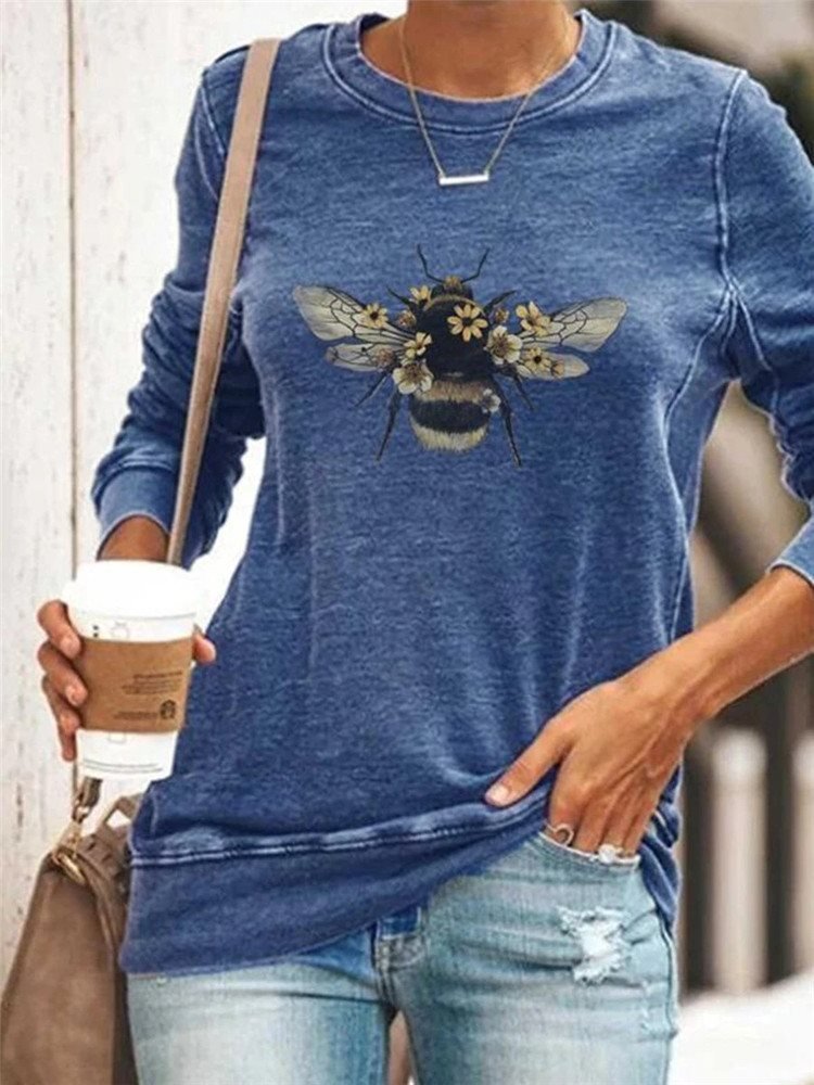 Donkey head printed blouse - Taylor K Shop