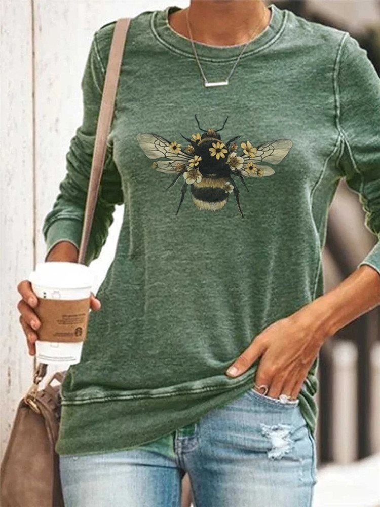 Donkey head printed blouse - Taylor K Shop