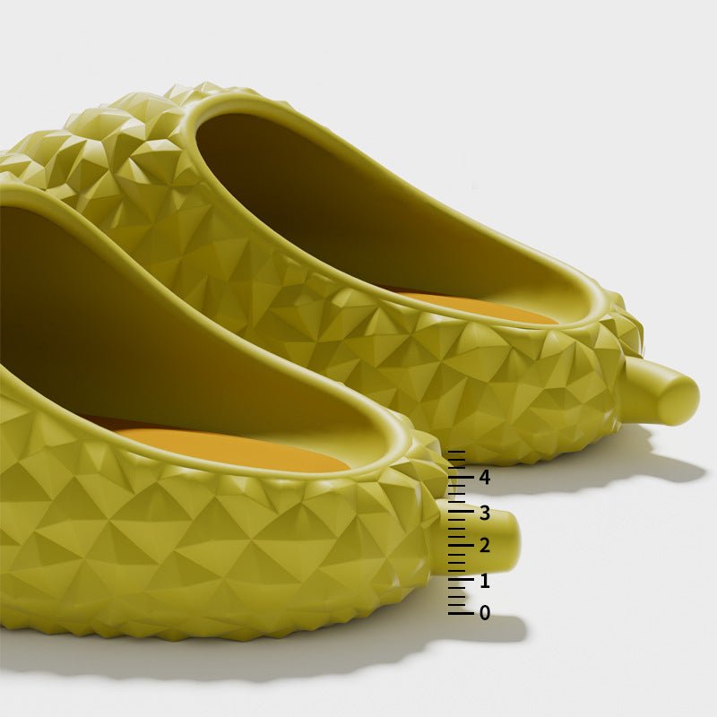 Durian Slippers Unique Design Peep - toe Home Shoes Cute Bathroom Slippers - Taylor K Shop