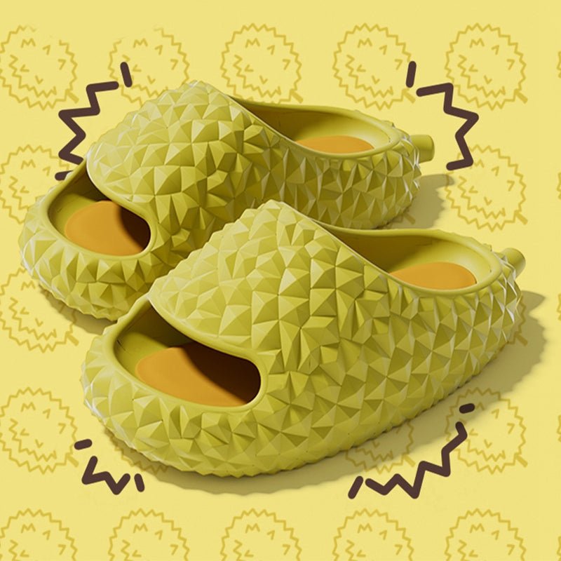 Durian Slippers Unique Design Peep - toe Home Shoes Cute Bathroom Slippers - Taylor K Shop