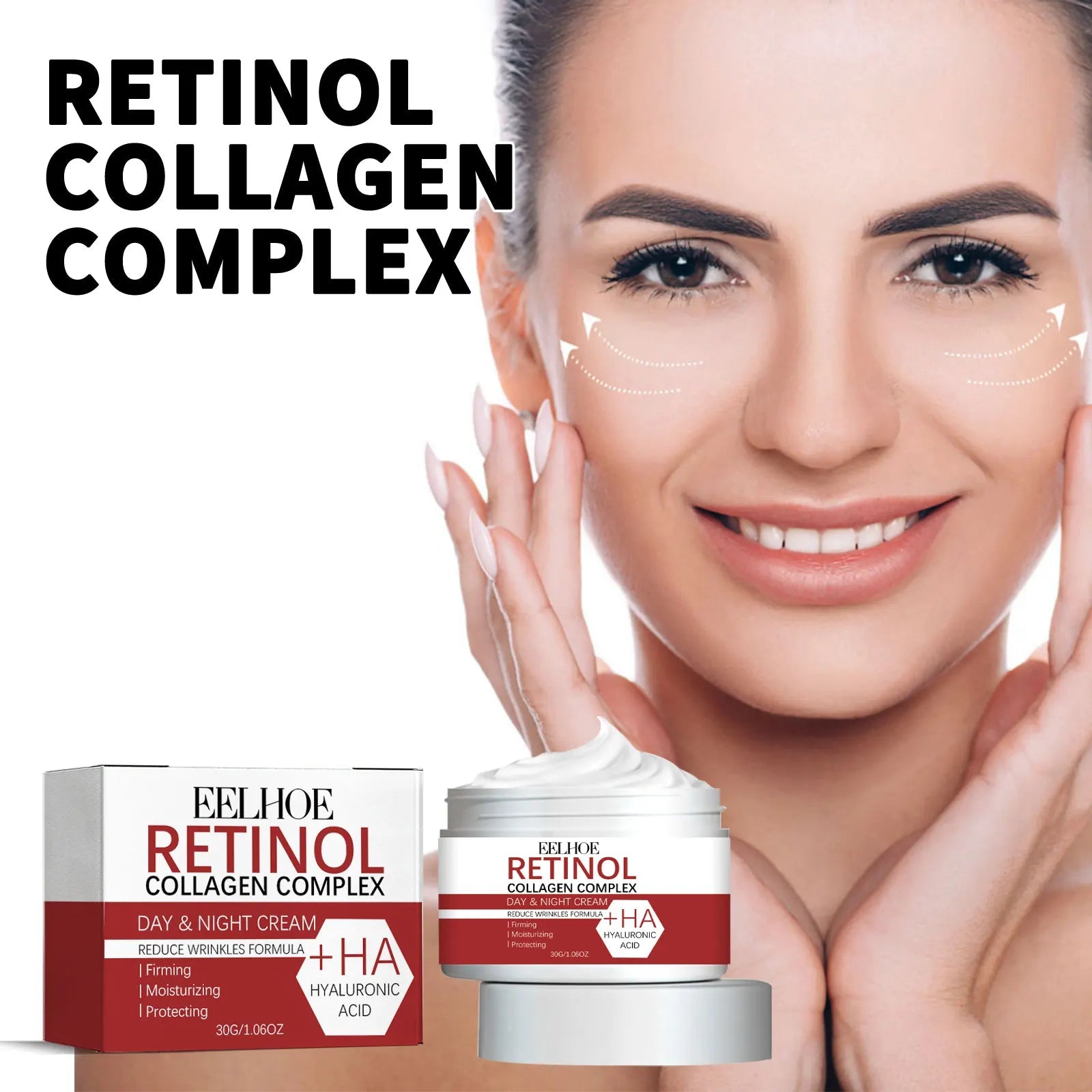 EELHOE Retinol Collagen Face Cream AntiAging 30g - Taylor K Shop