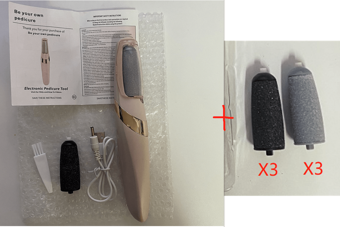 Electric Callus Pedicure Foot Grinder - Taylor K Shop