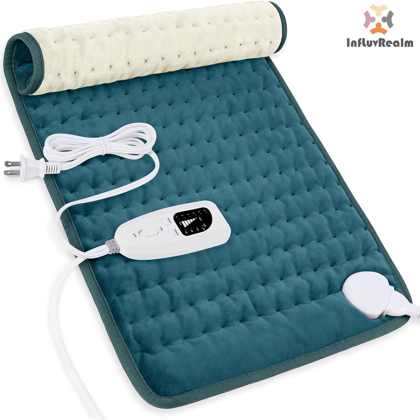 Electric Heating Pad Adjustable Washable for Back Neck - Taylor K Shop