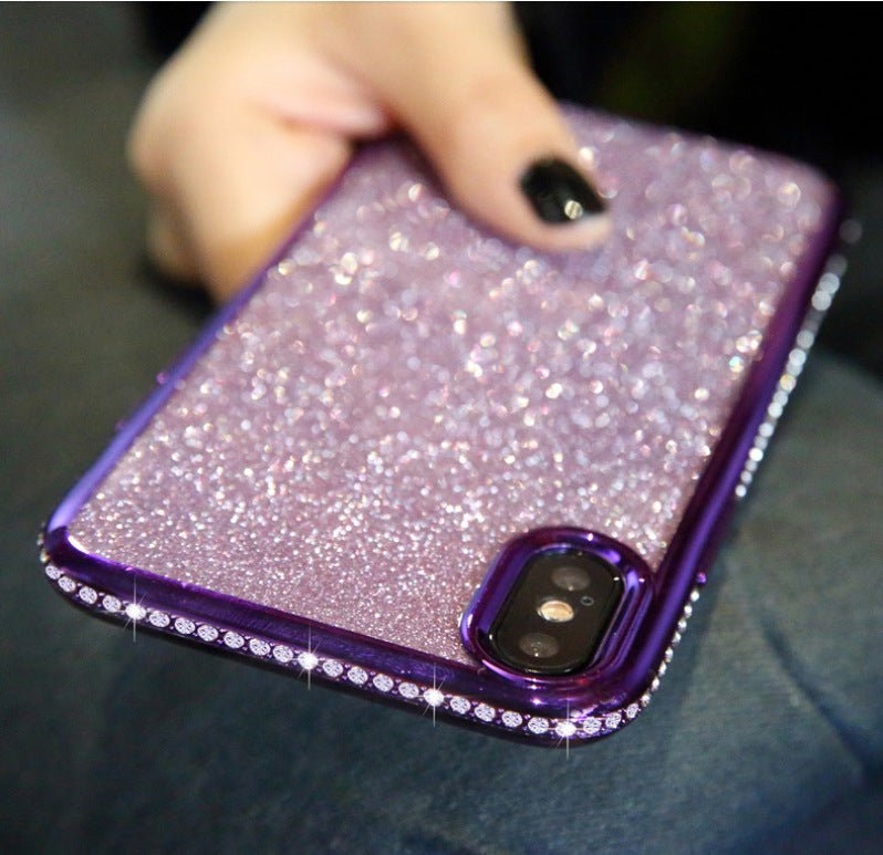 Electroplated Diamond Encrusted Phone Case Protector - Taylor K Shop