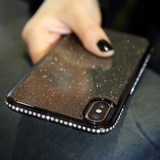 Electroplated Diamond Encrusted Phone Case Protector - Taylor K Shop