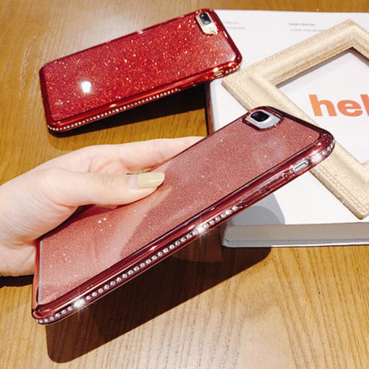 Electroplated Diamond Encrusted Phone Case Protector - Taylor K Shop