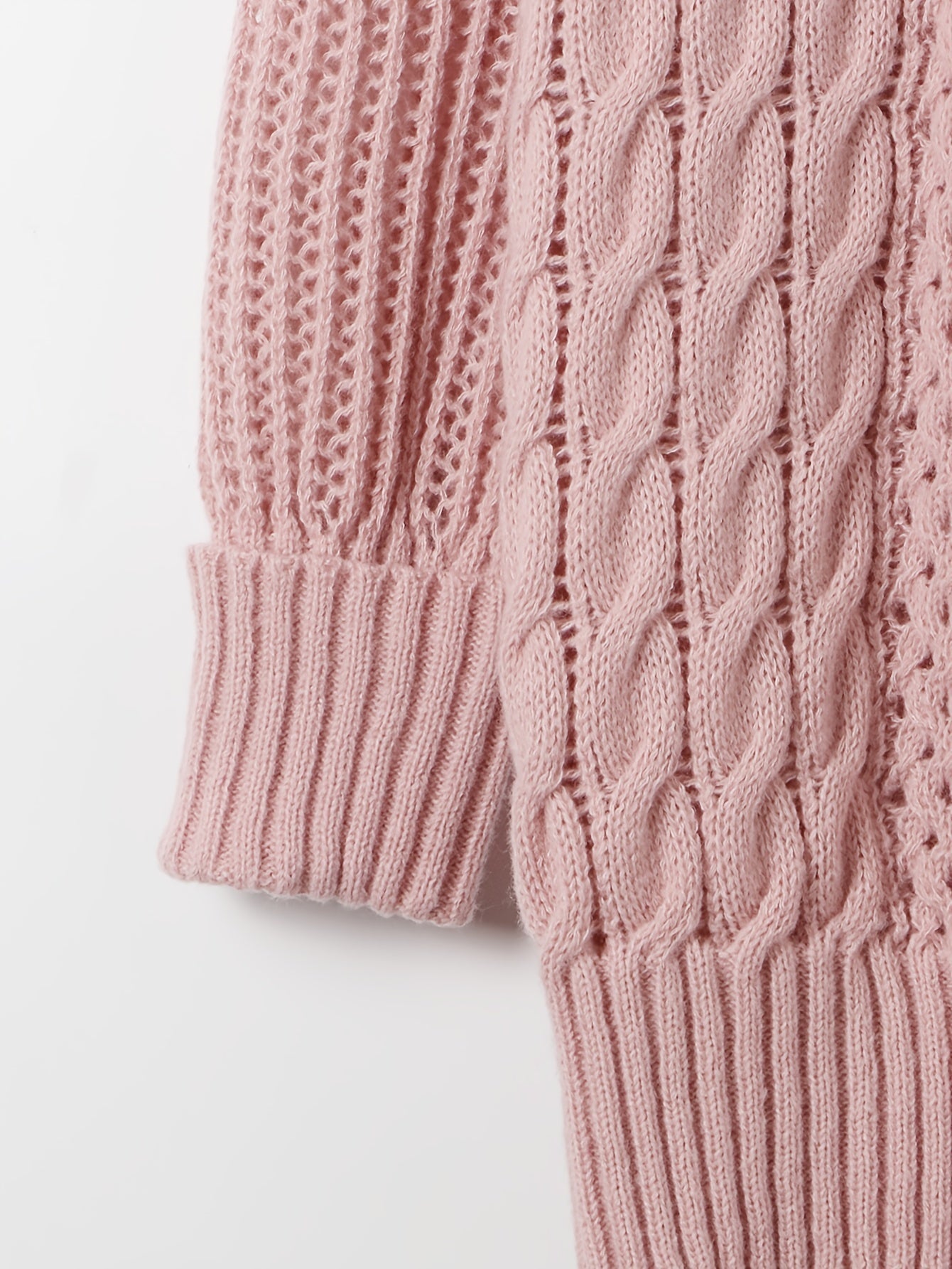 Elegant Pink Bodycon Knit Sweater Dress for Women - Taylor K Shop