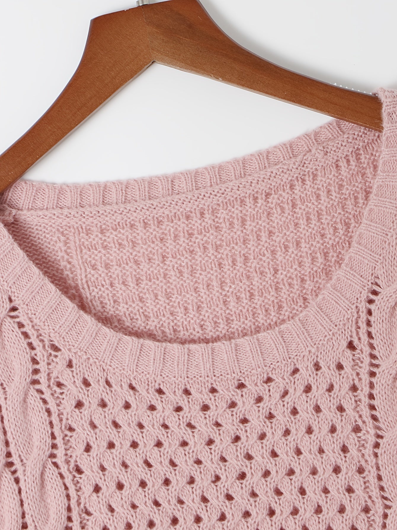 Elegant Pink Bodycon Knit Sweater Dress for Women - Taylor K Shop