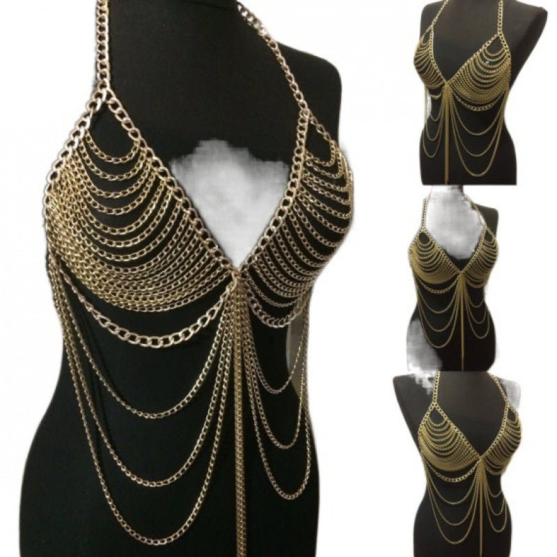 Elegant Womens Long Body Chain for Parties Festivals - Taylor K Shop