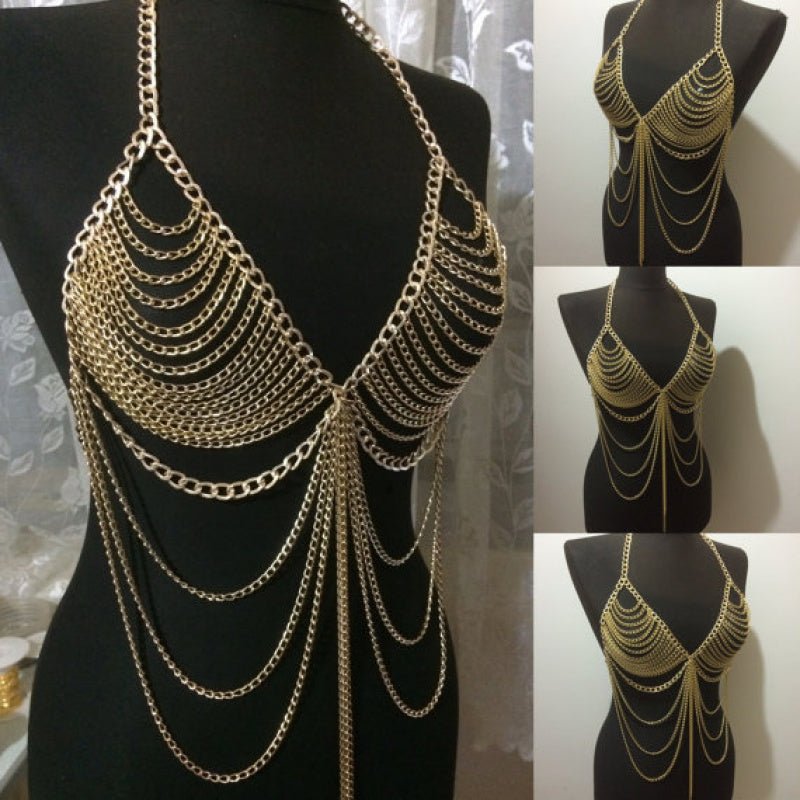 Elegant Womens Long Body Chain for Parties Festivals - Taylor K Shop
