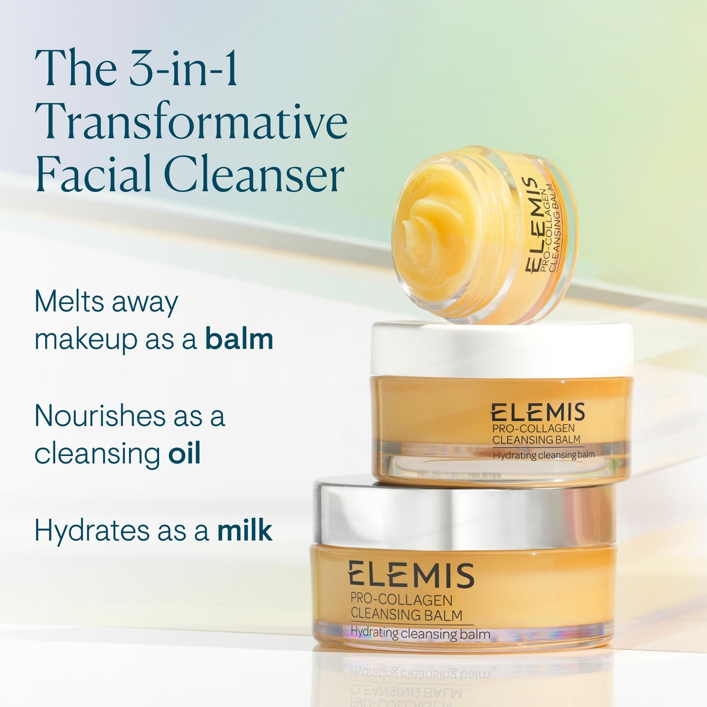 ELEMIS Pro - Collagen Cleansing Balm Makeup Remover, Hydrating Facial Cleanser, Oil Cleanser, Oil Makeup Remover, Deep Cleanse - Taylor K Shop