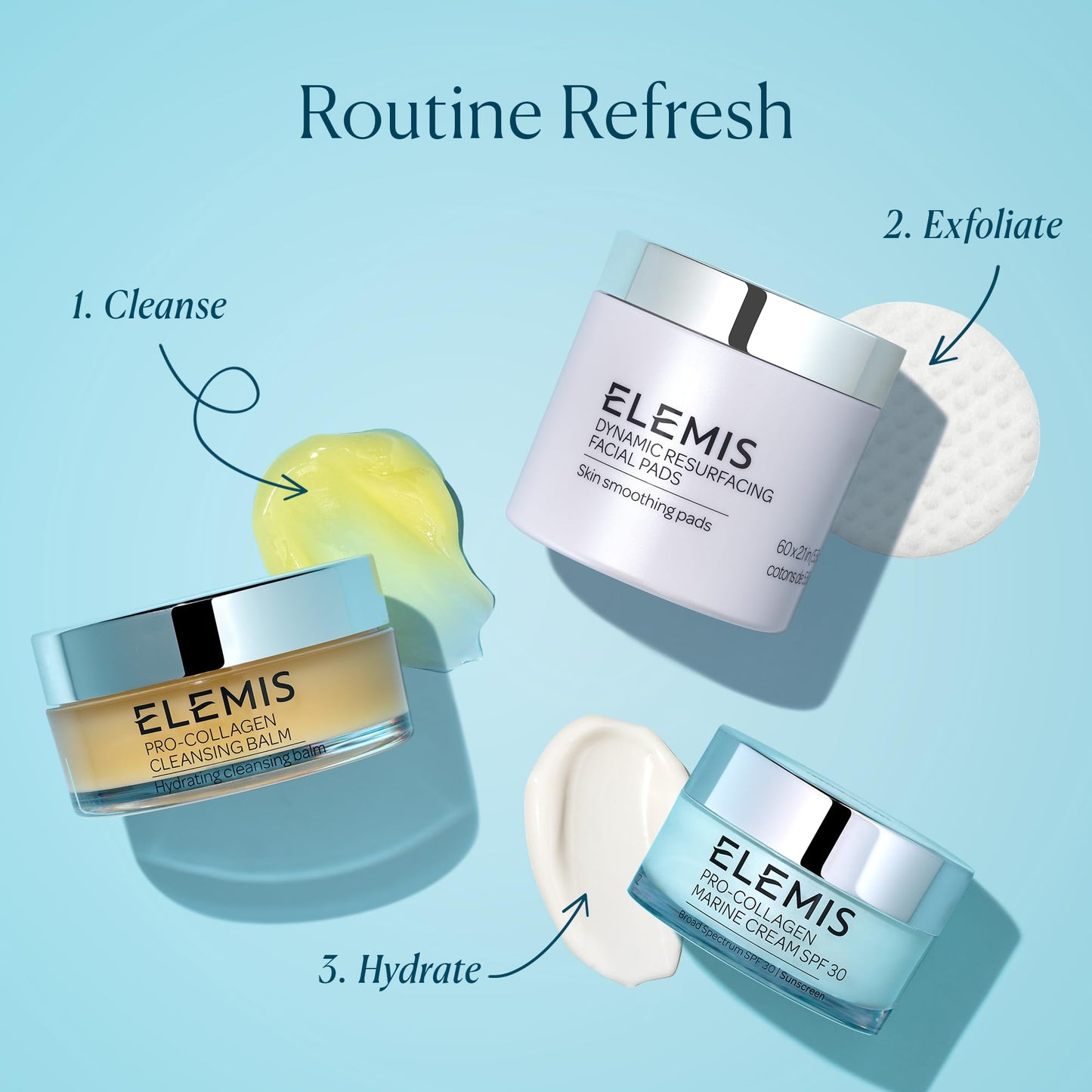 ELEMIS Pro - Collagen Cleansing Balm Makeup Remover, Hydrating Facial Cleanser, Oil Cleanser, Oil Makeup Remover, Deep Cleanse - Taylor K Shop