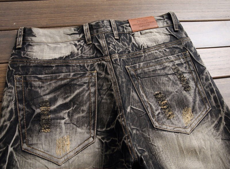 Embroidered jeans - Taylor K Shop