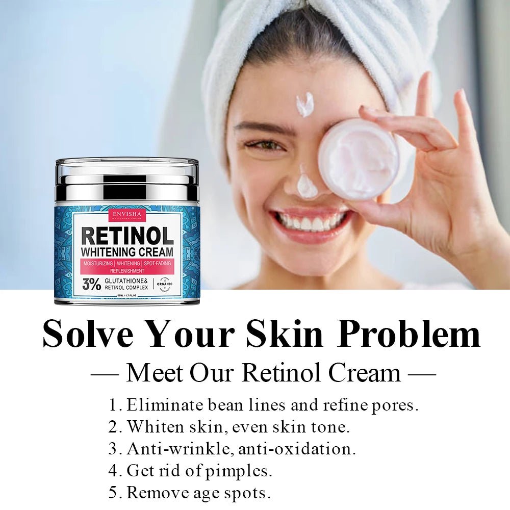 ENVISHA Retinol AntiAging Moisturizer with Vitamin Collagen - Taylor K Shop