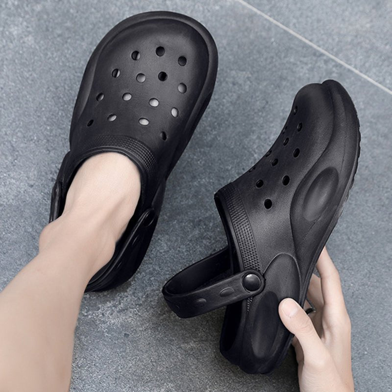 EVA Hole Shoes Beach Casual Baotou Sandals Non - slip Garden Clogs Shoes - Taylor K Shop