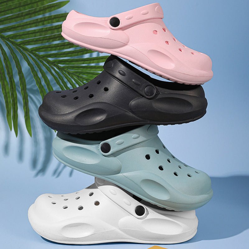 EVA Hole Shoes Beach Casual Baotou Sandals Non - slip Garden Clogs Shoes - Taylor K Shop