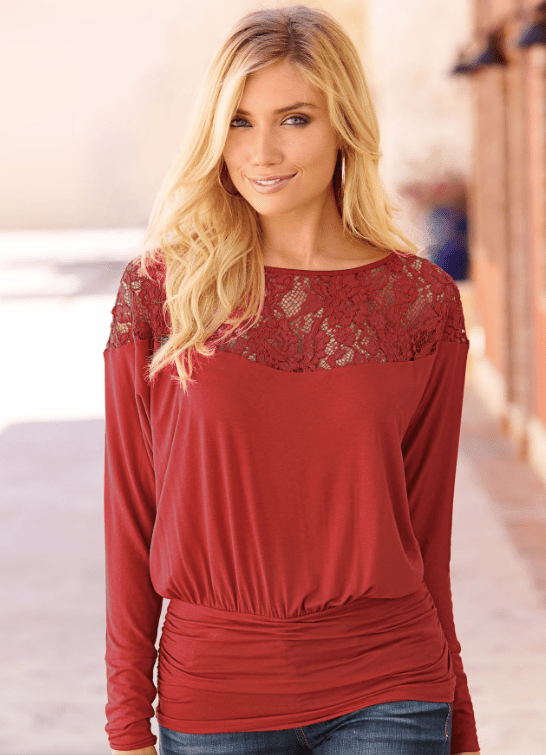 Extremely nice and comfortable blouse - Taylor K Shop