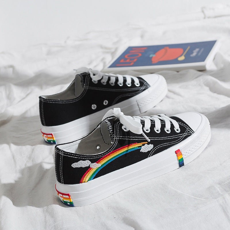 Fairy rainbow canvas shoes - Taylor K Shop