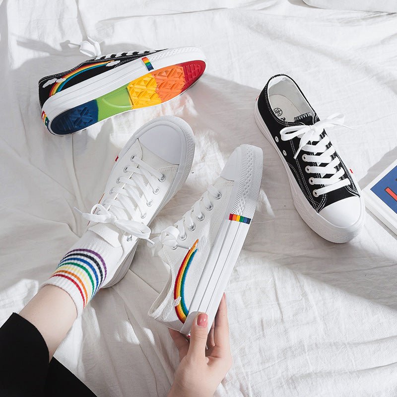 Fairy rainbow canvas shoes - Taylor K Shop