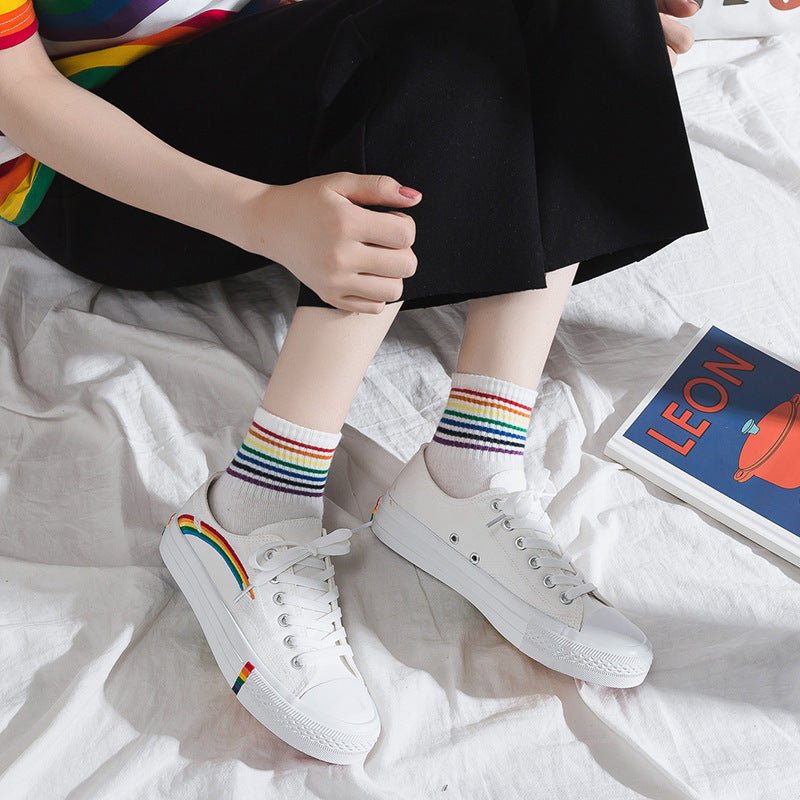 Fairy rainbow canvas shoes - Taylor K Shop