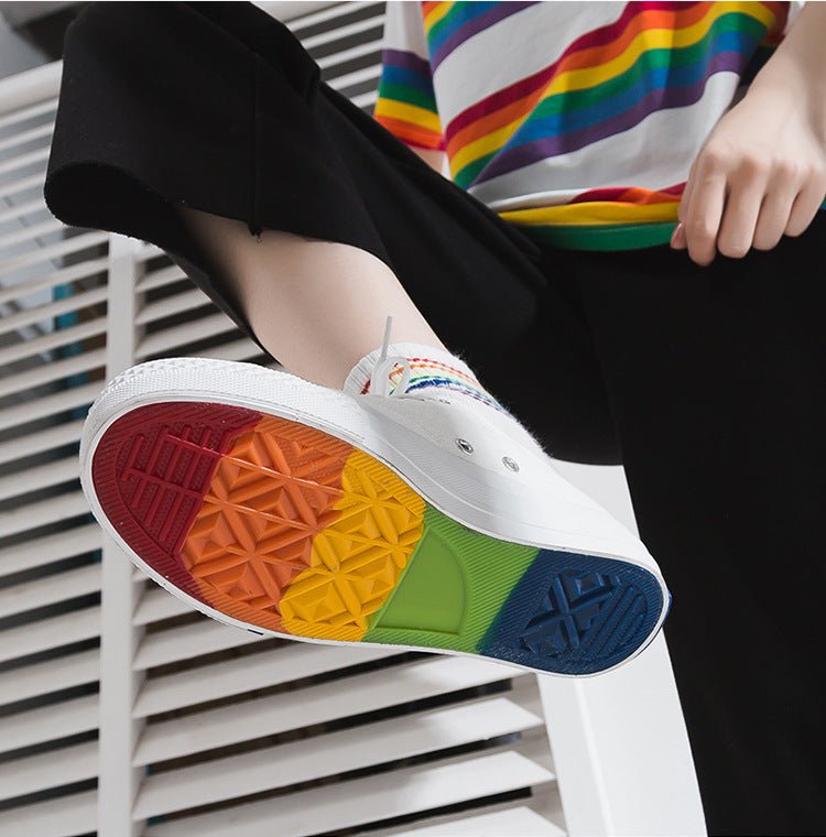 Fairy rainbow canvas shoes - Taylor K Shop