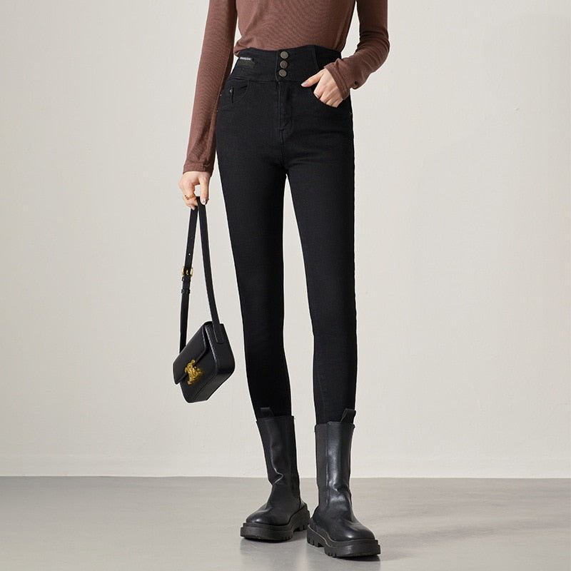 Fashion Casual Ladies Denim Pants High Quality Womens Skinny Jeans Woman - Taylor K Shop