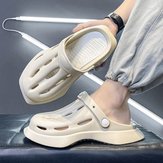 Fashion Clogs Shoes Summer Ankle - wrap Slippers Garden Beach Shoes - Taylor K Shop