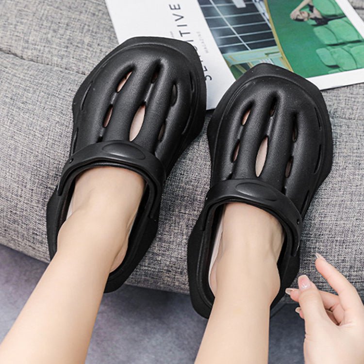 Fashion Clogs Shoes Summer Ankle - wrap Slippers Garden Beach Shoes - Taylor K Shop