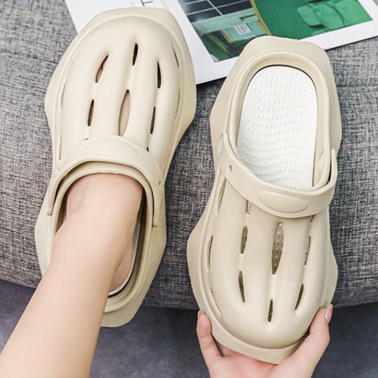 Fashion Clogs Shoes Summer Ankle - wrap Slippers Garden Beach Shoes - Taylor K Shop