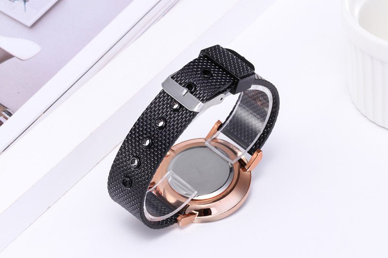 Fashion Creative Quartz Watches Couple Watches Digital Mesh Band Watches - Taylor K Shop