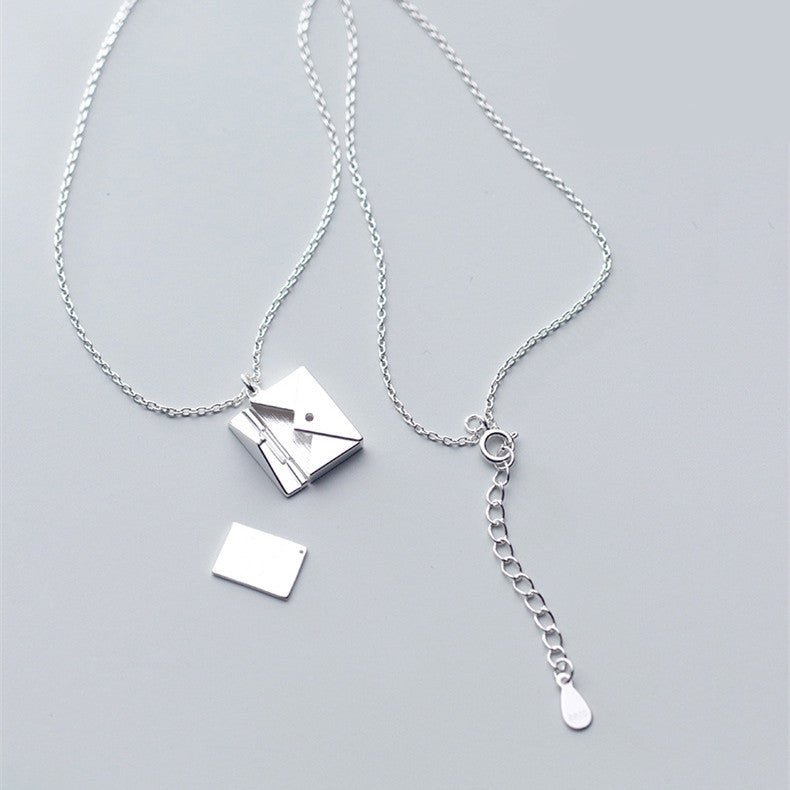Fashion Jewelry Envelop Necklace Women Lover Letter Pendant Best Gifts For Girlfriend - Taylor K Shop