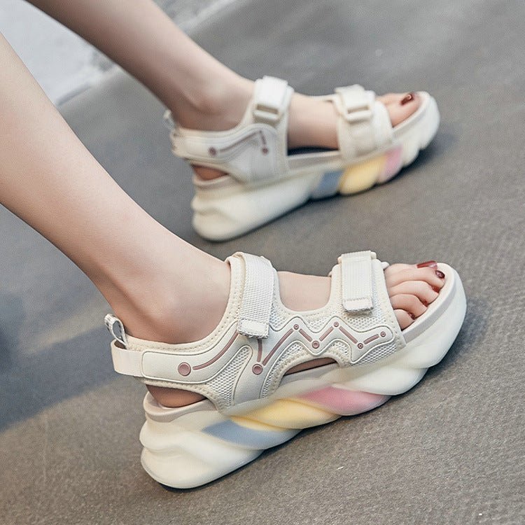 Fashion Platform Sandals Sports Daddy Sandals - Taylor K Shop