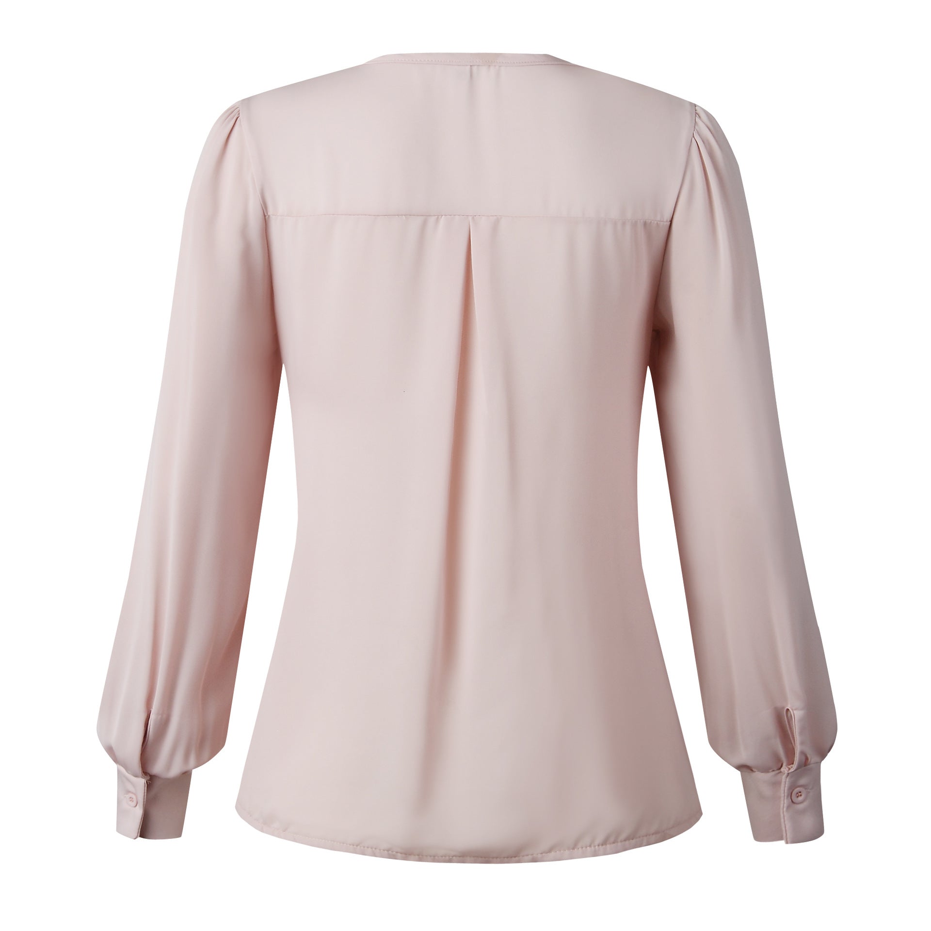 Fashion Simple V - neck Long - sleeved Blouse Blouse - Taylor K Shop