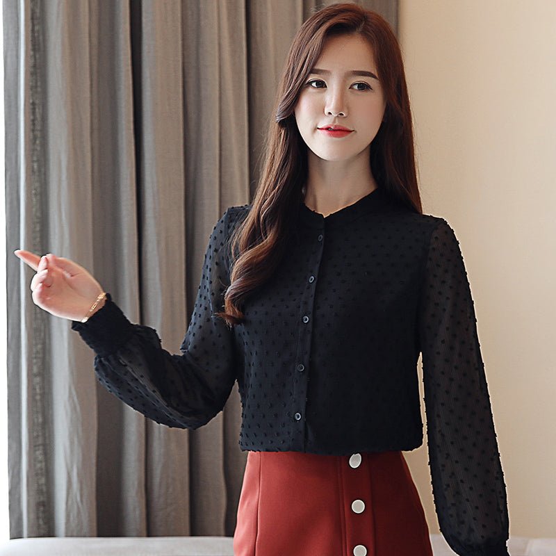 Fashion Woman Blouses Spring Long Sleeve Women Shirts - Taylor K Shop