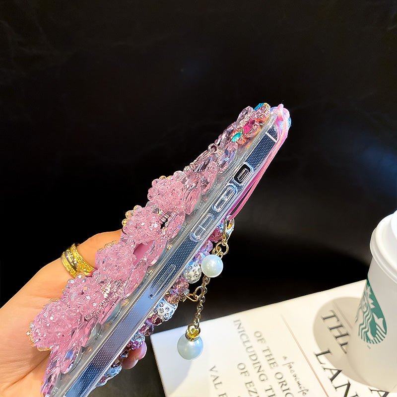 Fashionable And Creative Diamond - encrusted Mirror Phone Case - Taylor K Shop