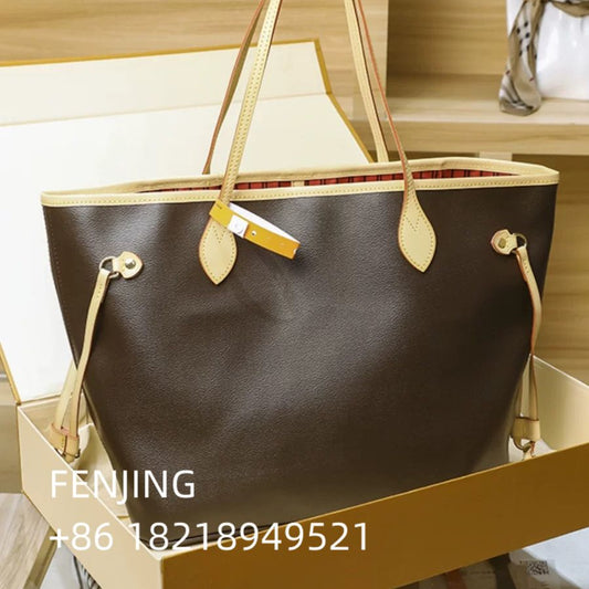FENJING 2023 brand designer ladies leather handbag shoulder bag messenger bag ladies fashion stereo bucket bag - Taylor K Shop