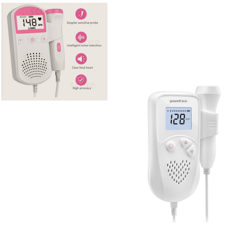 Fetal Heart Rate Monitor Home Pregnancy Baby Fetal Sound Heart Rate Detector - Taylor K Shop