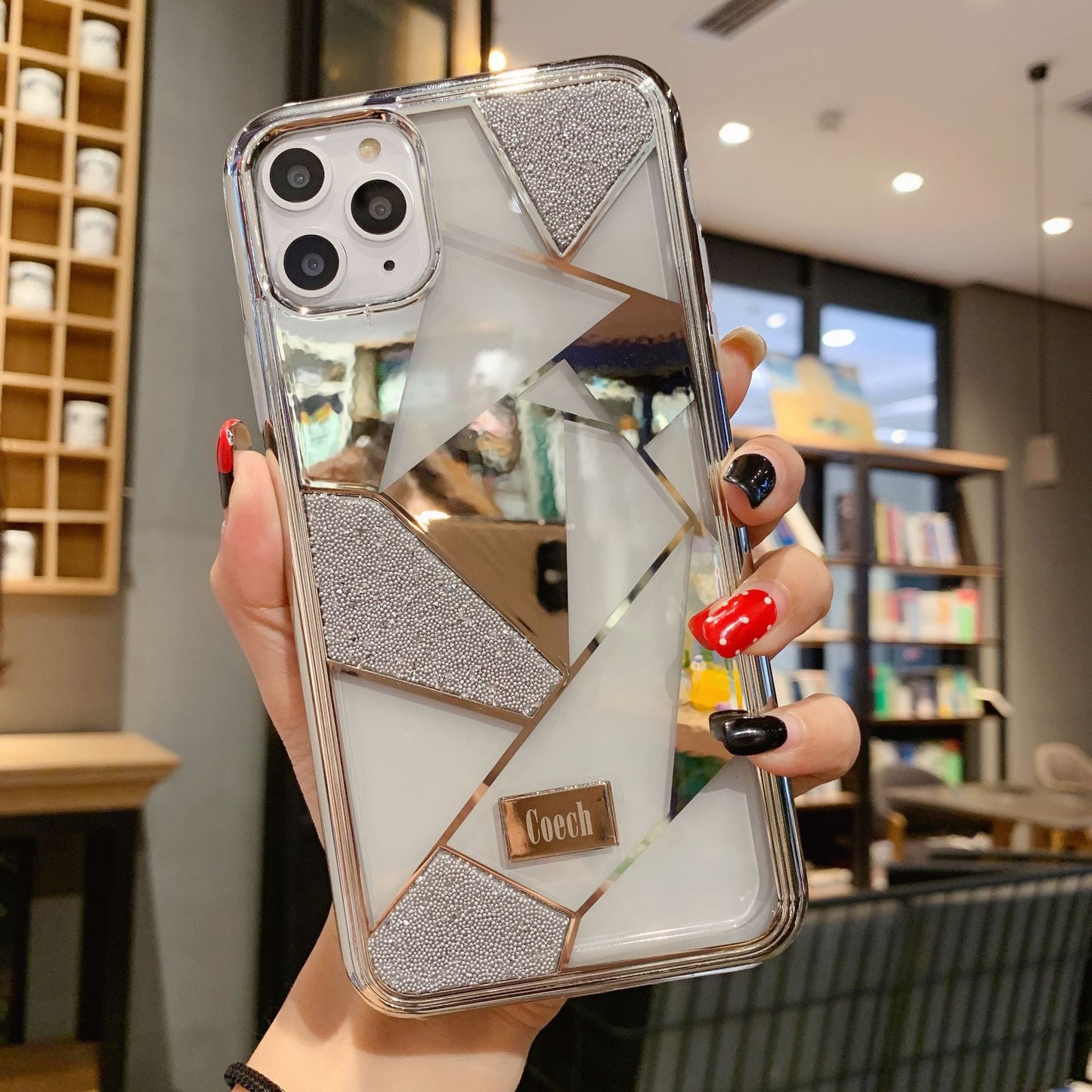 Flash Diamond Electroplating Luxury Phone Case - Taylor K Shop