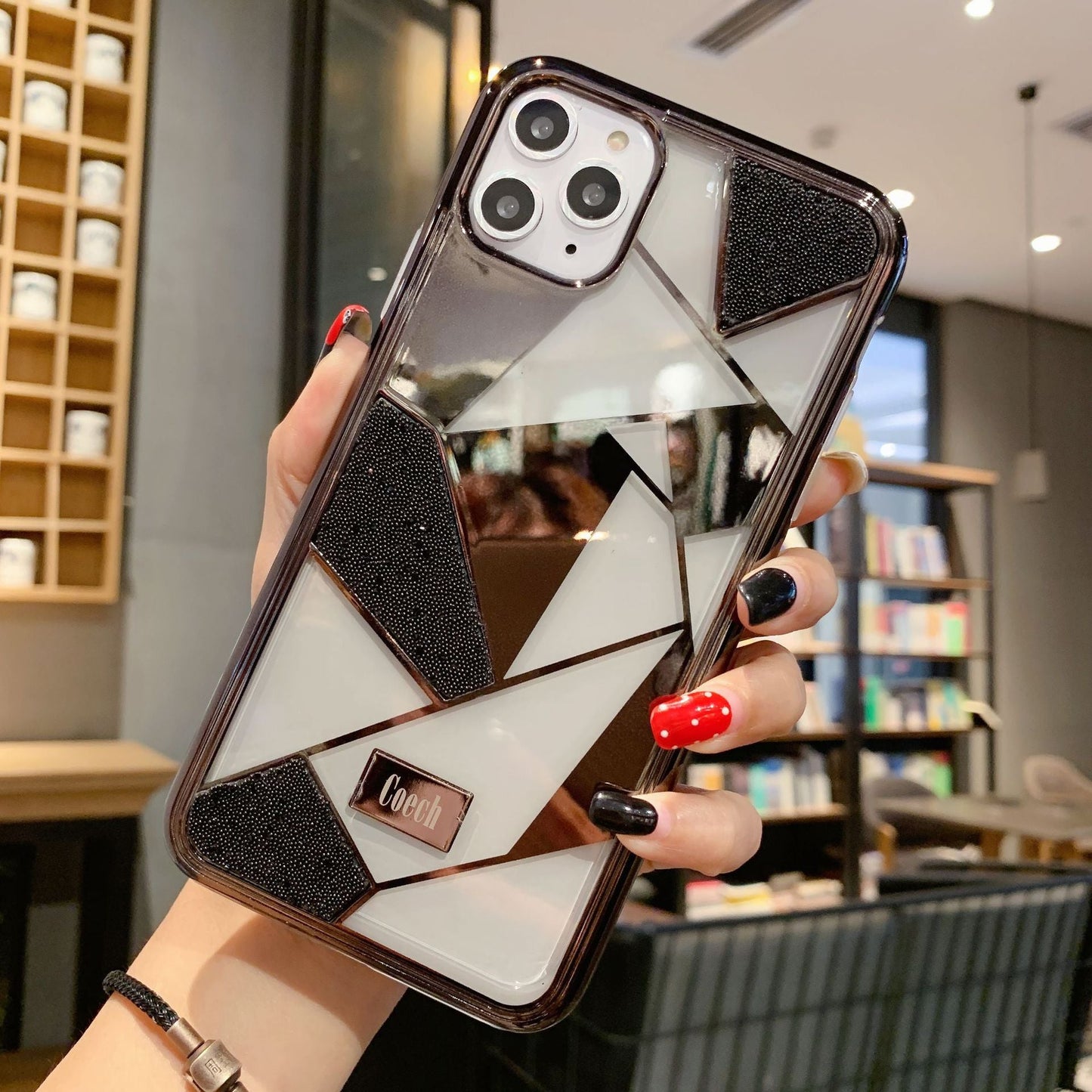 Flash Diamond Electroplating Luxury Phone Case - Taylor K Shop