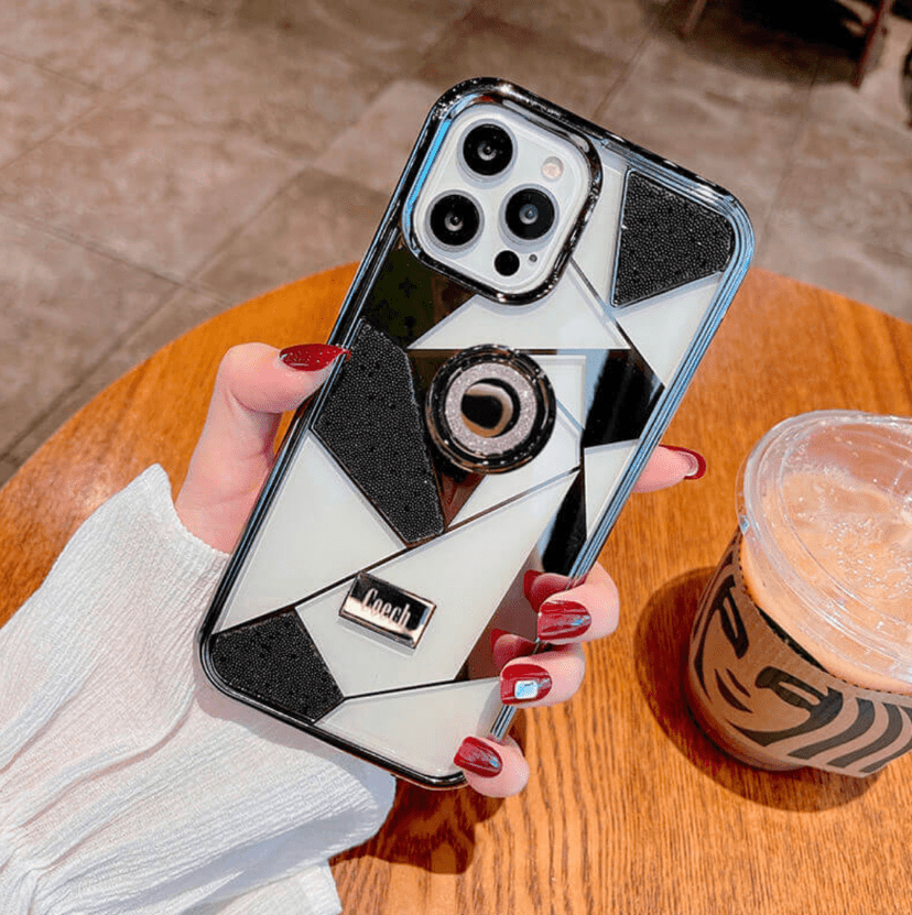 Flash Diamond Electroplating Luxury Phone Case - Taylor K Shop