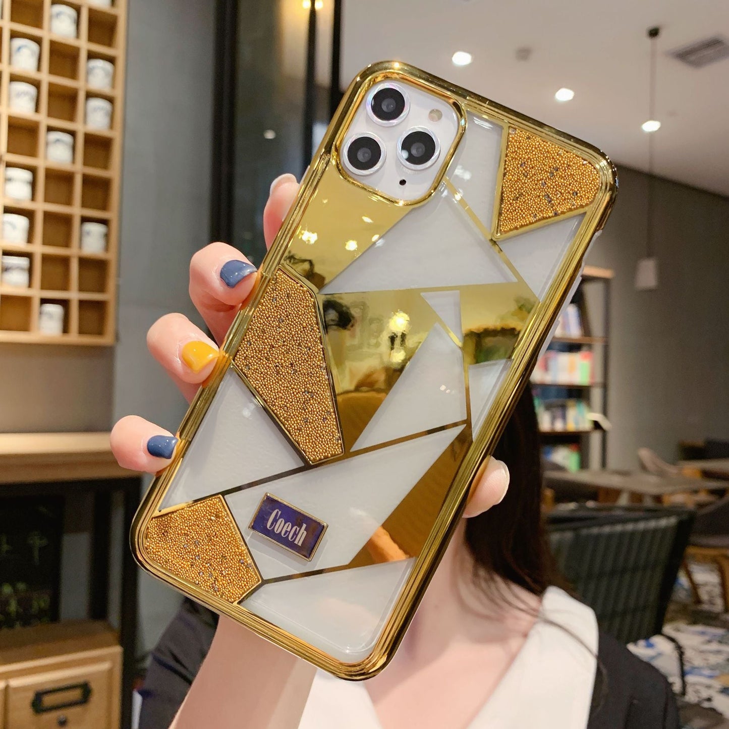 Flash Diamond Electroplating Luxury Phone Case - Taylor K Shop