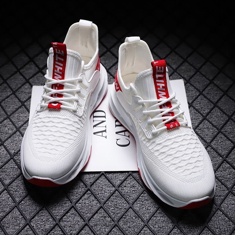 Flying Woven Men's Shoes Casual Shoes Fashion Running Shoes Men's Sports Shoes - Taylor K Shop